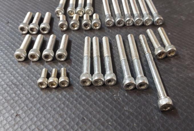 Triumph T150 . BSA A75 Allen Screw Set 