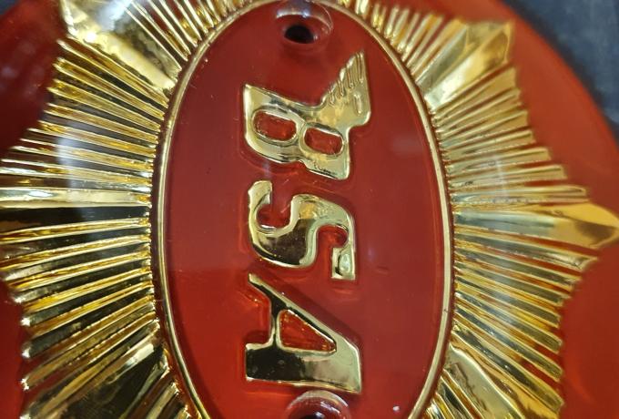 BSA Gold Star Petrol Tank Badges /Pair. 4"