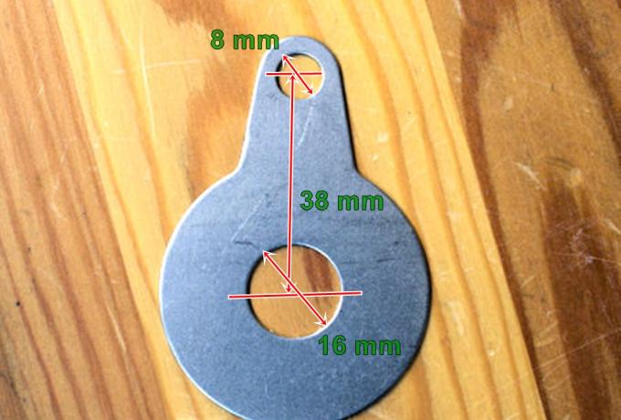 Ariel Sicherungsblech-Mutter Kupplungsmitte 