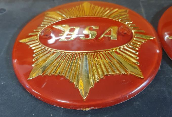 BSA Gold Star Petrol Tank Badges /Pair. 4"