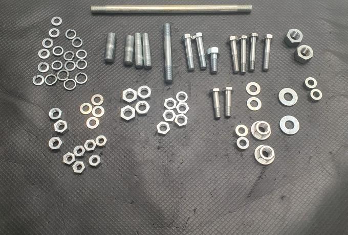 Triumph Engine - Frame Bolt and Stud Set 1963-67