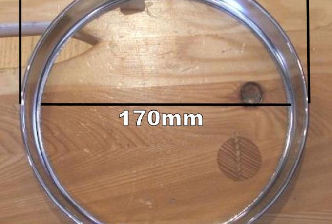 Scheinwerferring  7"