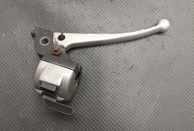 BSA, Triumph, Norton, Lucas Genuine Horn and Dip Switch with Lever used