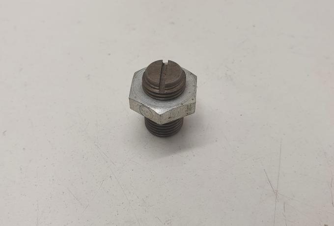 Worm f. Clutch Adjuster Norton  AJs/Matchless 350,500,600,650cc 1956-67  Norton Commando 750 cc 850 cc Norton Mod.50,ES2,Dominator 500 600 650cc, Atlas 750cc 1966-67  Made in England