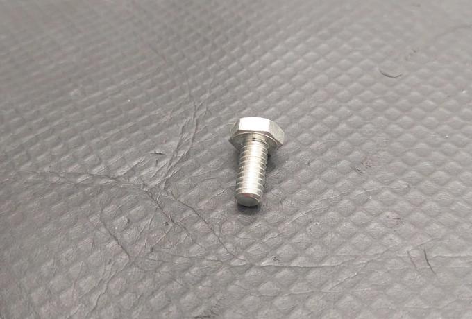 Norton Chaincase Fixing Screw 1/4" Whit Zinc