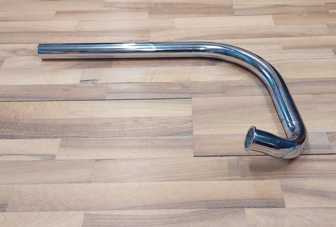 Norton 50 pre Featherbed Exhaust Pipe 1 5/8" 1953-