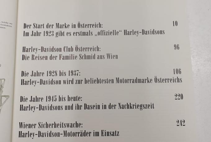 Harley Davidson in Österreich