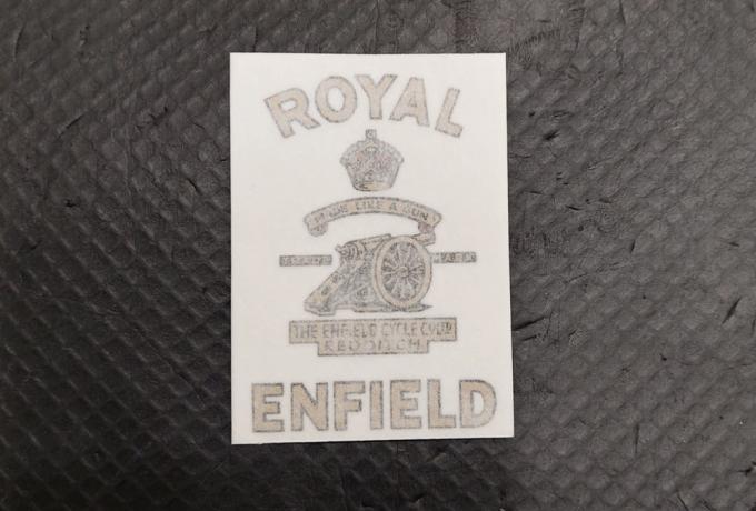 Royal Enfield Tank Top / Toolbox Sticker 1955 on
