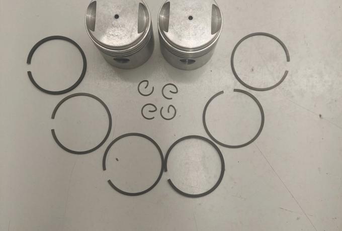 Triumph 3T JP Piston Pair + 060. 1946-
