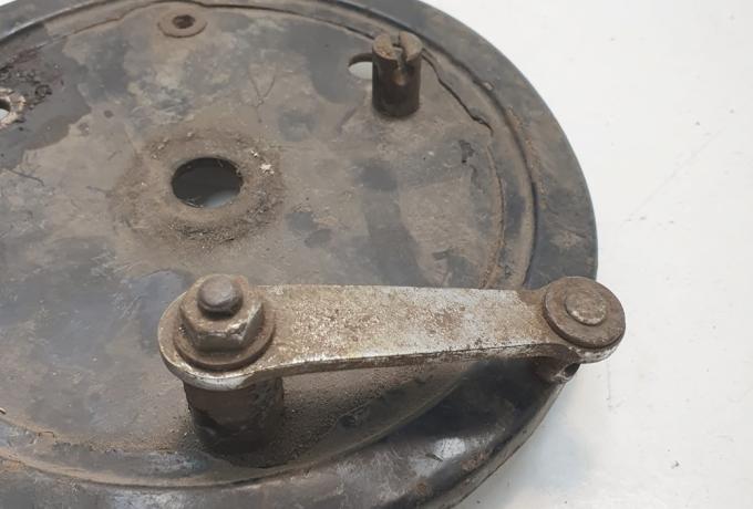 Ariel SQ4 Front Brake Plate used ~1932