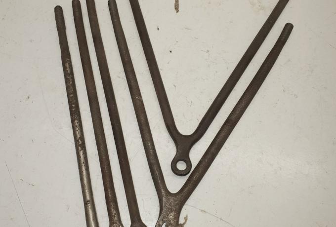 AJS V Twin Cylinder Tie Rods used 1920