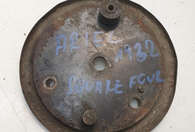 Ariel SQ4 Front Brake Plate used ~1932