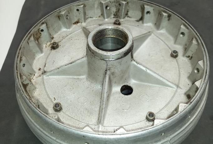 AJS/Matchless Front Hub with brake plate used