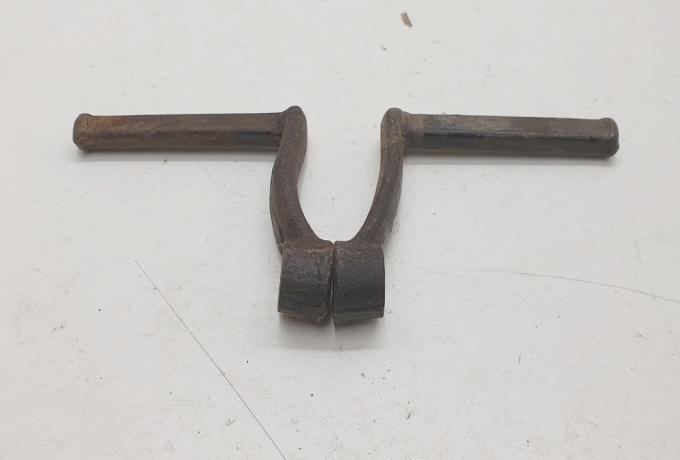 BSA A7.A10 Footrest Brackets. Front Footrests Pair used 