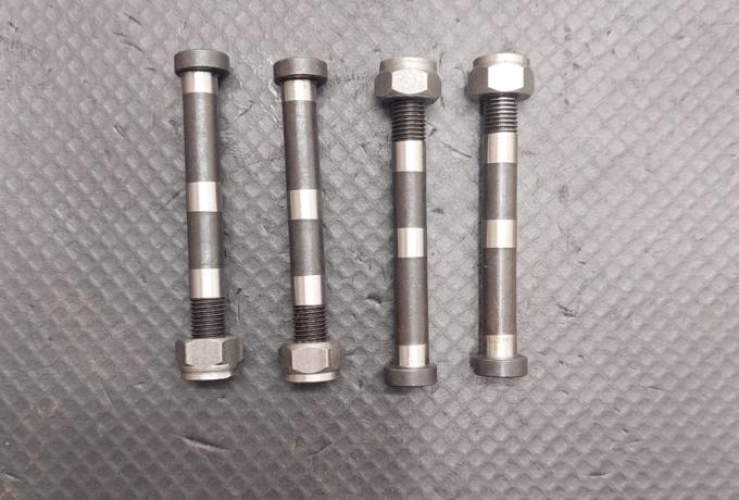 BSA A10/A65 Connecting Rod Bolt/Big End Bolt/Conrod Bolt+Nuts Set