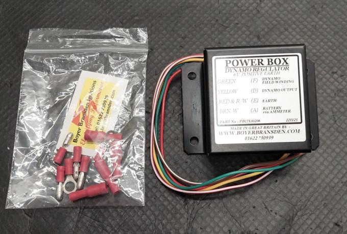 Boyer Dynamo Regulator 6V Positive Earth