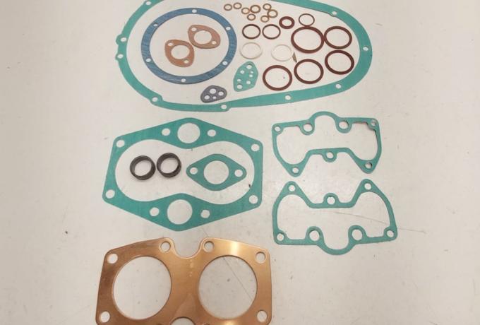 Triumph 350cc OHV 3TA Twin T21 Engine Gasket Set with Copper Head Gasket 1957-66