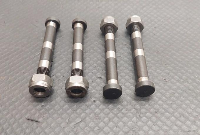 BSA A10/A65 Connecting Rod Bolt/Big End Bolt/Conrod Bolt+Nuts Set