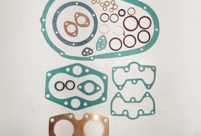 Triumph 350cc OHV 3TA Twin T21 Engine Gasket Set with Copper Head Gasket 1957-66