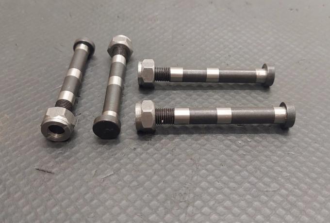 BSA A10/A65 Connecting Rod Bolt/Big End Bolt/Conrod Bolt+Nuts Set