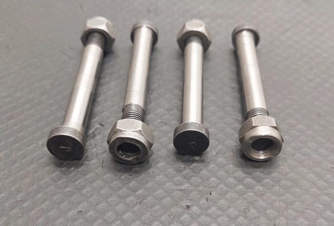 BSA A10/A65 Connecting Rod Bolt/Big End Bolt/Conrod Bolt+Nuts Set