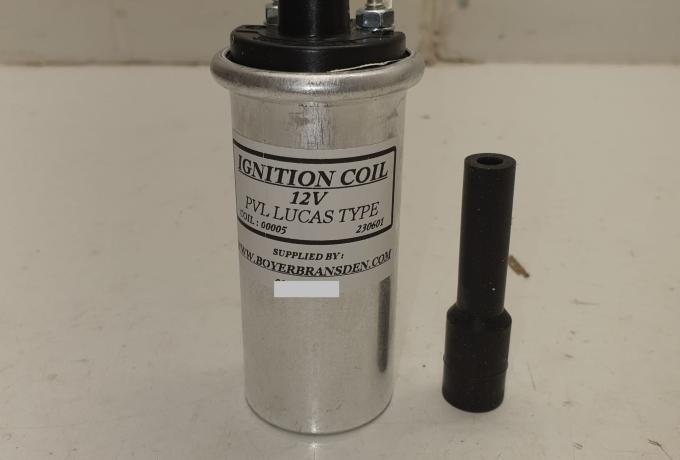 Single Ignition Coil 12V    PVL Lucas Type