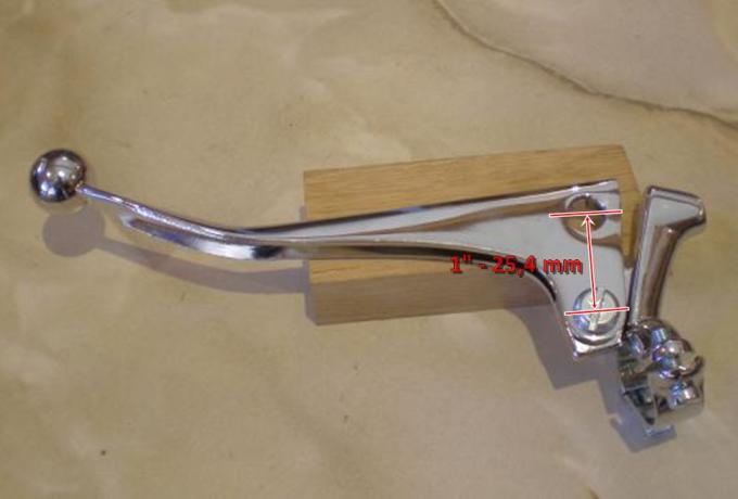 Doherty upplungshebel mit Kugelende 7/8" 22mm