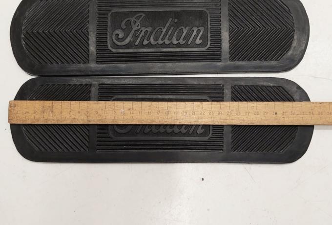 Indian Footboard Rubber Pair