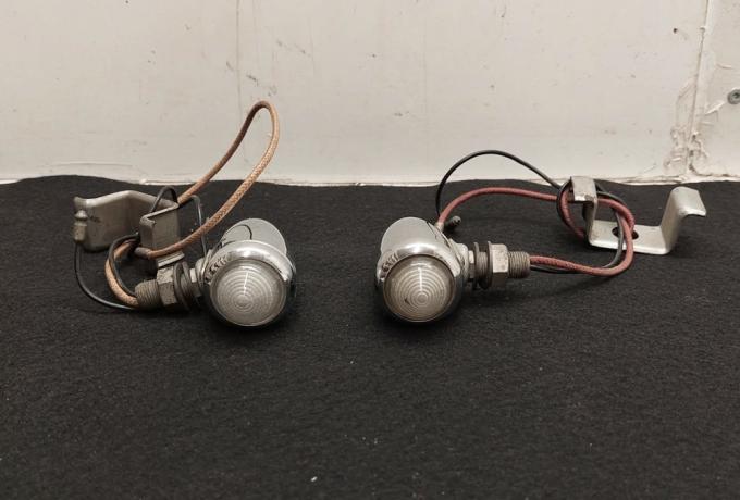 AJS/Matchless Side Light Pair used 
