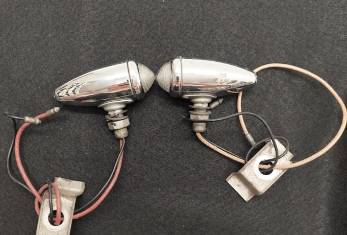 AJS/Matchless Side Light Pair used 