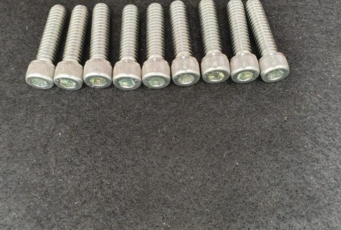 BSA Goldstar Timingcover Screw Set. 