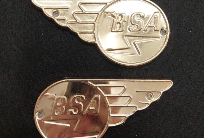 Vintage BSA タンクエンブレム Vintage BSA タンクエンブレム バイク BSA バイクエンブレム-ビンテージ品