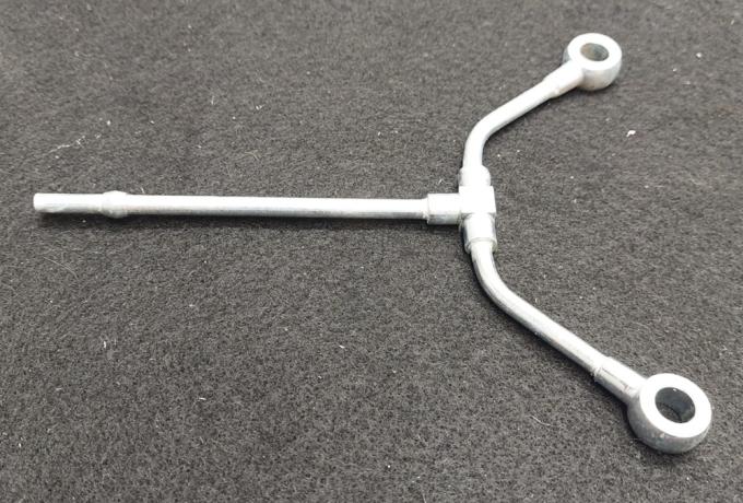 Norton Rocker Oil Feed Pipe Assembly ( Top Section )