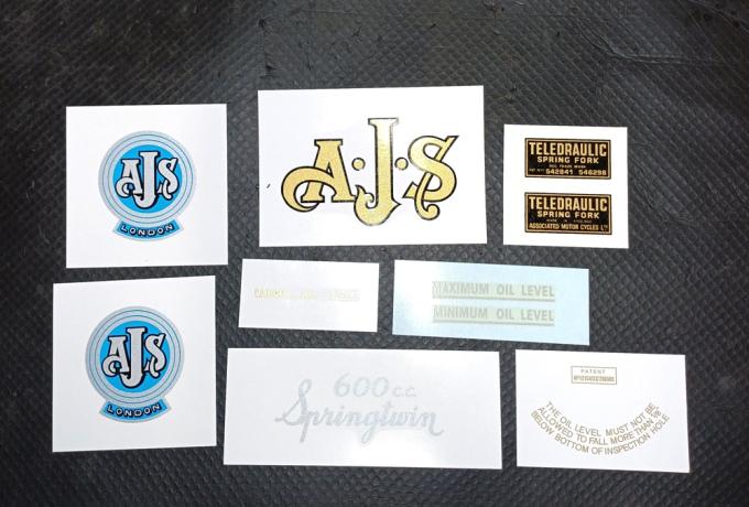 AJS Mod. 30 Spring Twin 1957 Transfer Set