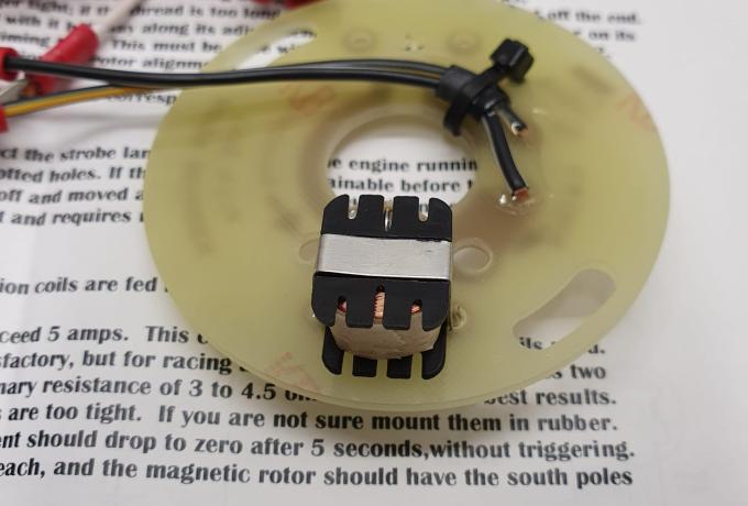 Boyer Electronic Ignition V-Twin conversion incl. Vincent 50° 12V Micro MKIV