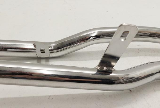 Triumph Exhaust Pipes /Pair High Level Cross over 1 3/4"