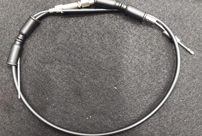 Vincent Throttle Cable Junction Box to Front Carburettor