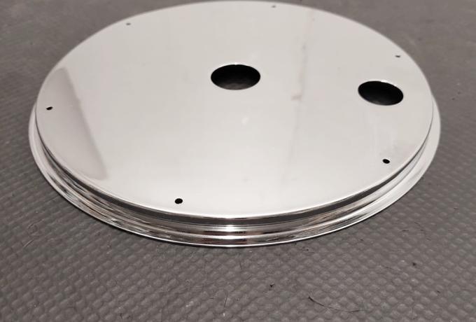 AJS/Matchless / AMC Rear Brake Cover Plate Chrome
