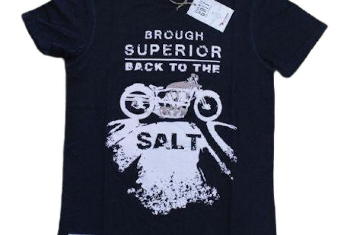 Brough Superior "Back to the salt" black T-Shirt S