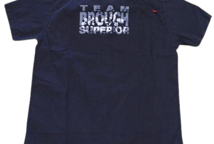 Brough Superior "Back to the salt" Kurzarm Hemd S