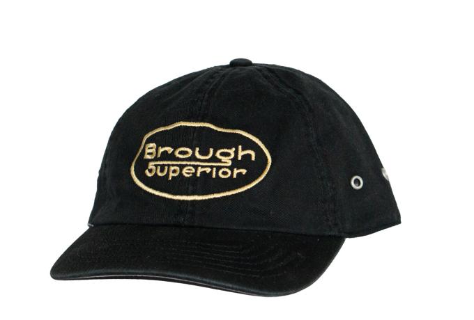 Brough Superior Adjustable Baseball Cap with classic logo