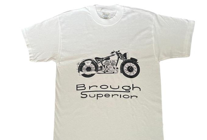 Brough Superior T-Shirt white M