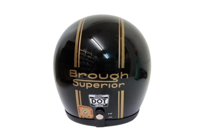 Brough Superior Helm Gold