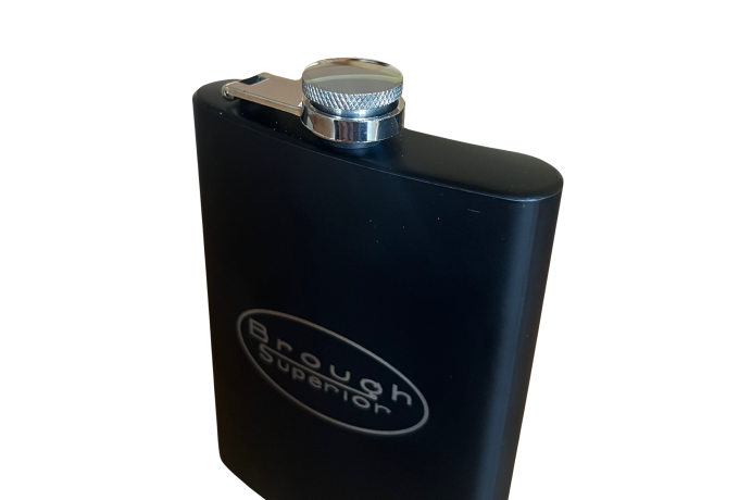 Brough Superior Flachmann