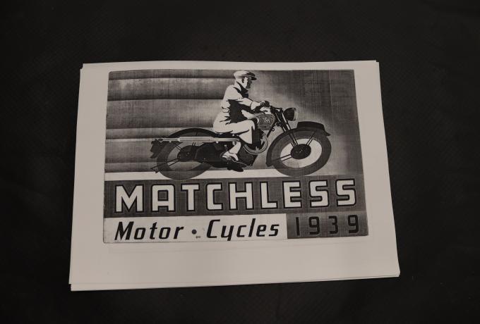 Matchless Motorcycles Catlogue 1939 copy