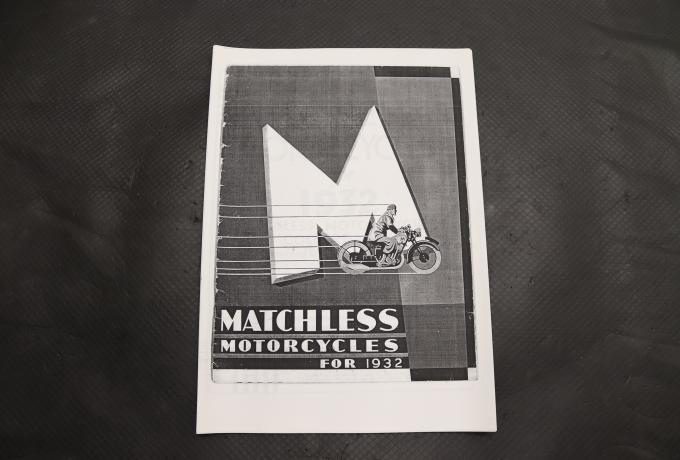 Matchless Motorcycles Catalogue 1932 copy