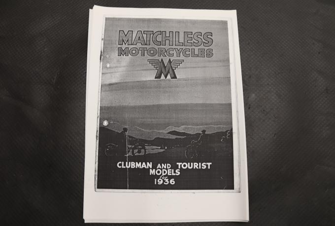 Matchless Motorcycles Catalogue 1936 copy