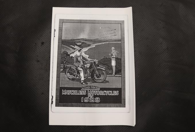 Matchless Motorcycles Catalogue for 1928 copy