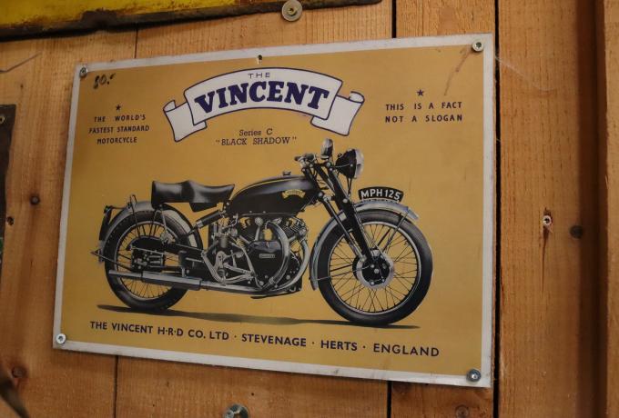 The Vincent Black Shadow Poster