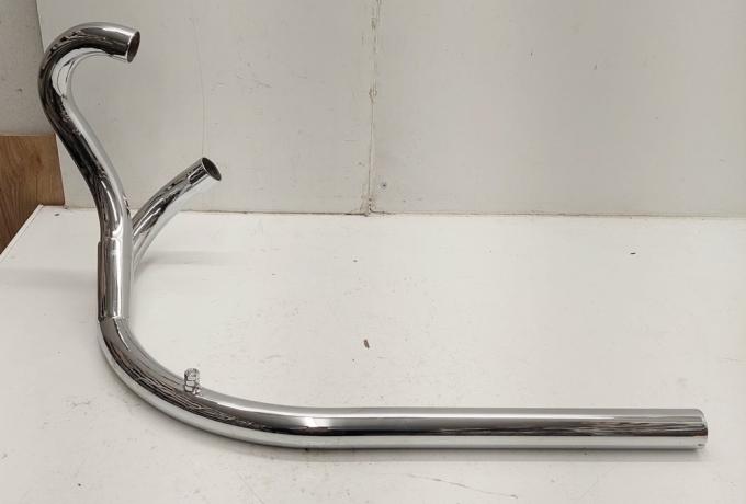 BSA A7/A10 Siamese Auspuffrohr Sw. Arm/Starrrahmen/Plunger 1 1/2" -38mm